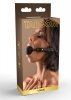 Knebel kulka Studded Mouth Gag Black
